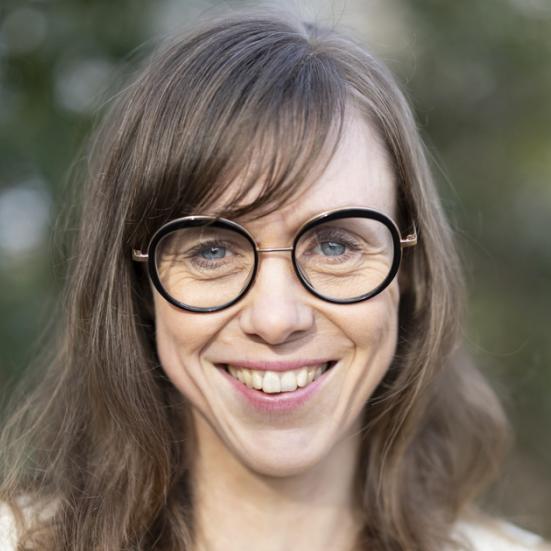 Litteraturformidler Lea Fløe Christensen. Foto: Lotte Fløe Christensen